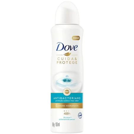 Desodorante aerosol dove fem antibacteriano 150ml