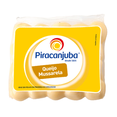 QUEIJO MUSSARELA PIRACANJUBA KG BOLINH