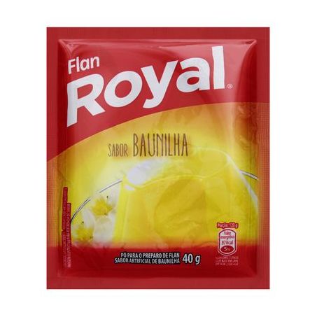 Flan baunilha royal 40g