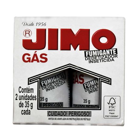 Jimo gas fumigante c/2un
