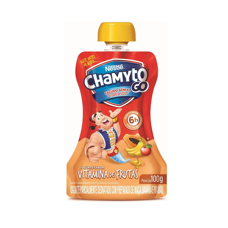 IOGURTE LÍQUIDO CHAMYTO GO VITAMINA FRUTAS 100G