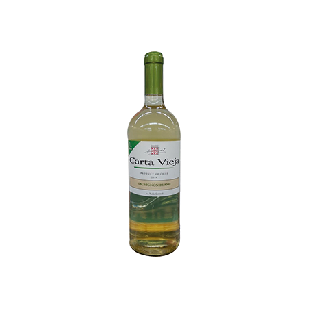 VINHO CHILENO BRANCO CARTA VIEJA SAUVIGNON BLANC 1 LITRO