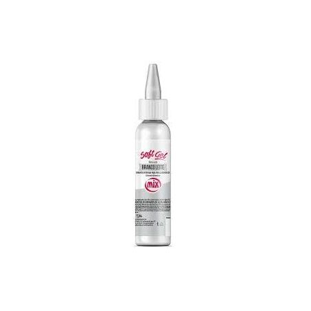 Corante Mix Softgel Branco Leite Pote 60g 