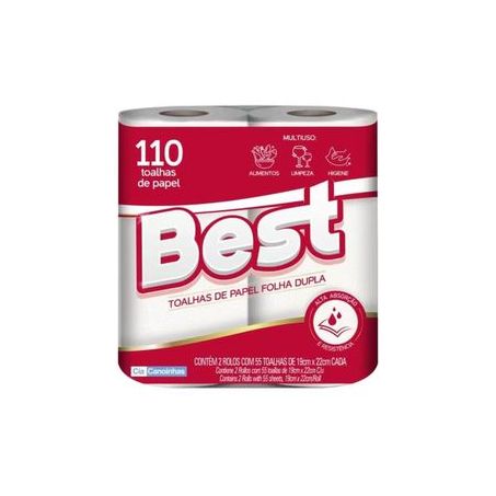 TOALHA DE PAPEL SORELLA BEST C/2 C/55