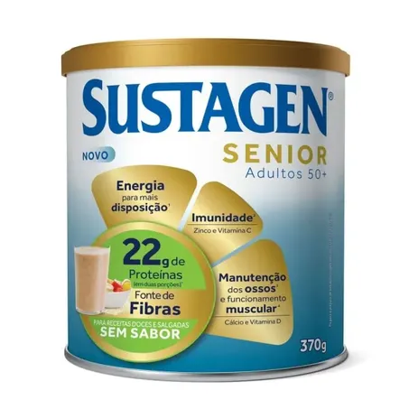 Suplemento Alimentar Sustagen Senior Natural 370g