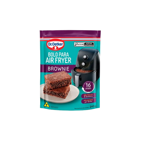 BOLO DR OETKER AIR FRYER 240 G BROWNIE            