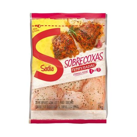 SOBRECOXA SADIA 1KG IQF TEMPERADA CONGELADA
