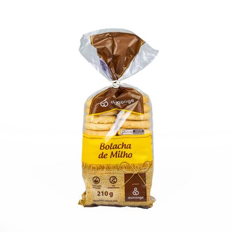 BOLACHA DE MILHO 210G DUMONGE
