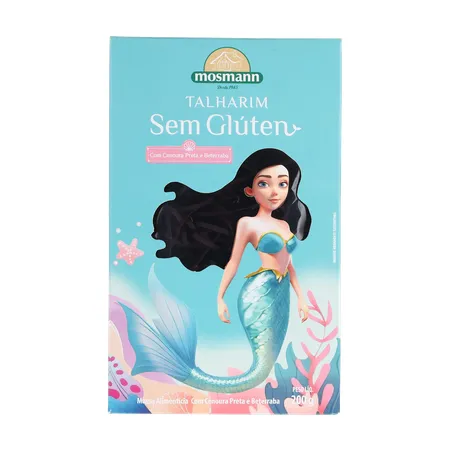 Massa mosmann talharim sereia cenoura/beterraba 200g
