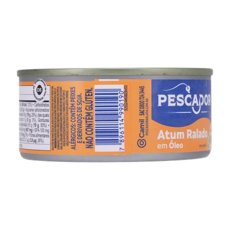 ATUM PESCADOR RALADO ÓLEO 140G 360-28