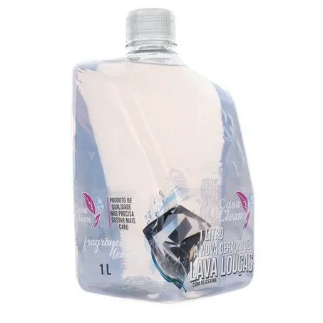 LAVA LOUÇAS LIQUÍDO CASA CLEAN NOVA GERAÇÃO NEUTRO C/GLICERINA REFIL 1L 360-31
