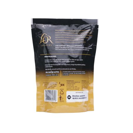 Café Solúvel Liofilizado L'or Classique Sachê 50gr 360-30