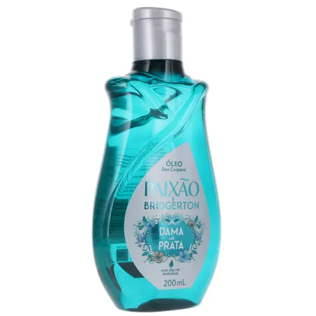 Óleo Deo Corporal Paixão & Bridgerton Dama de Prata Frasco 200ml 360-33