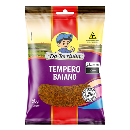 Tempero Baiano Da Terrinha 50g