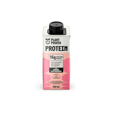 Bebida ervilha banana/morango plant power 250ml