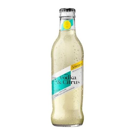 Bebida alcoólica mista schweppes vodka & citrus 250ml