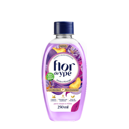 Sabonete Liq Ype 250ml Pump Fresia Pessego