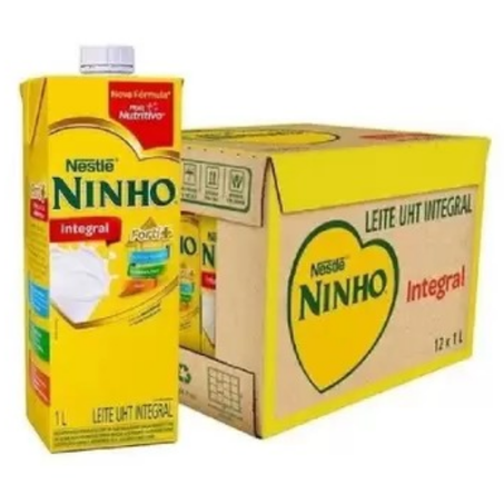 Leite uht ninho pcc/12x1l integral tampa e rosca