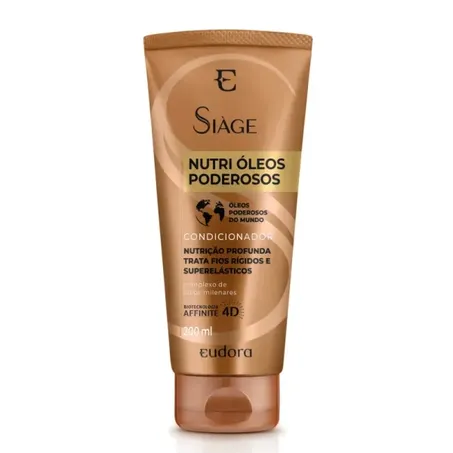Eudora-condicionador 200ml 4d oleos pode