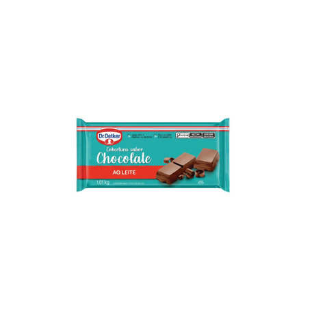 Cobertura de Chocolate Dr. Oetker 1,01Kg - Chocolate ao Leite