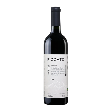 Vinho tinto nacional pizzato reserva merlot 750ml
