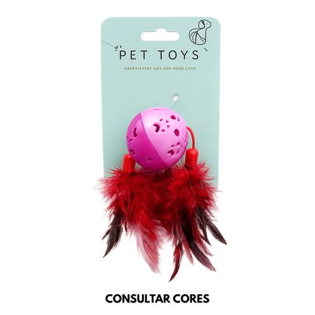 Brinquedo bola de pluma codj2100