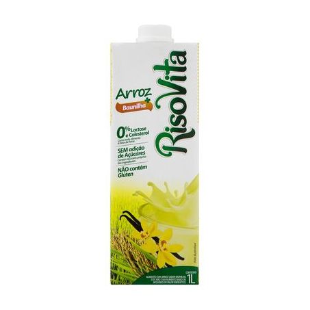 Alimento arroz com baunilha risovita 1l