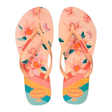 SAND HAV SLIM FLORAL BEGE PALHA 37/38
