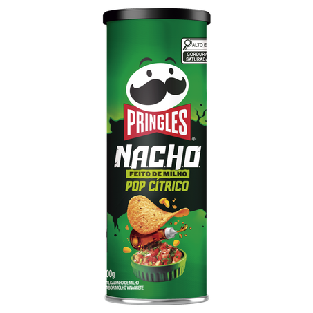 Pringles Nacho Cítrico Tubo 100g
