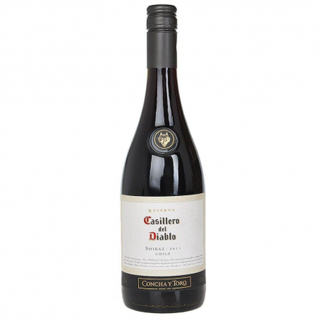 Vinho Casillero Del Diablo Shiraz Garrafa 750ML