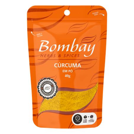 CURCUMA EM PO BOMBAY 40G