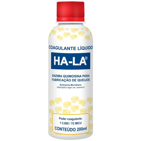 Coalho liquido hala 200ml