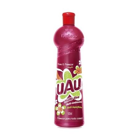 LIMP.UAU 500ML MULTIUSO FLORES/FRESCOR CX 24.0