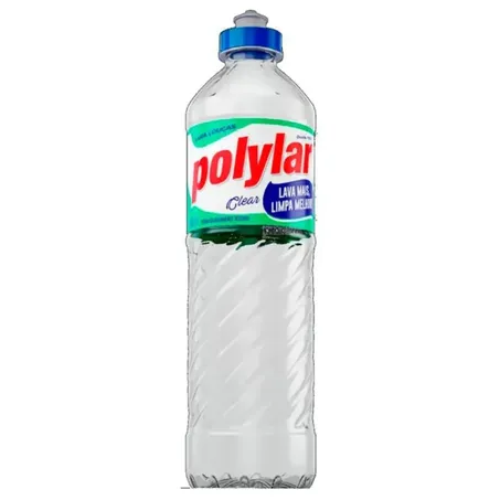 Detergente Polylar Clear 500ml