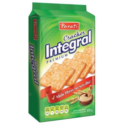 Biscoito 400g parati integral