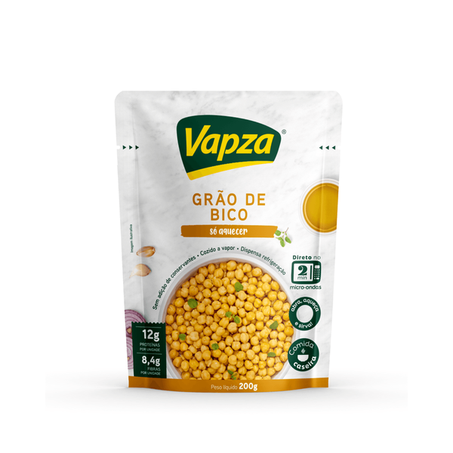 Grão de Bico Só Aquecer Vapza 200g