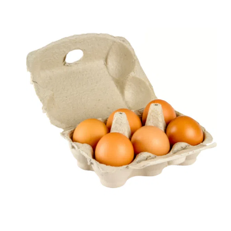 Ovos vermelhos c/6un carminatti