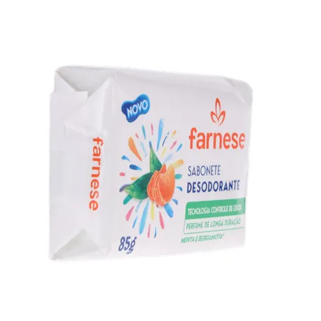 Sabonete Desodorante Farnese Menta e Bergamota Pacote 85gr 360-30