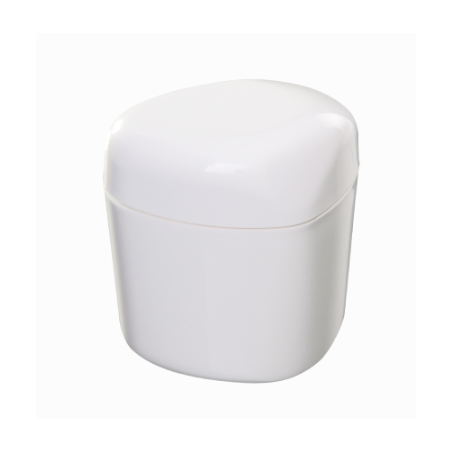 PORTA ALGODAO ASTRA 12X9X9CM BRANCO