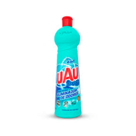 Limpador perfumado uau eliminador de odores hortelã 500ml