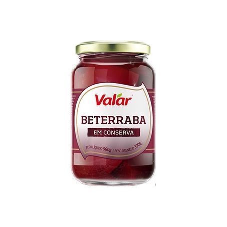BETERRABA EM CONSERVA VALAR 330G