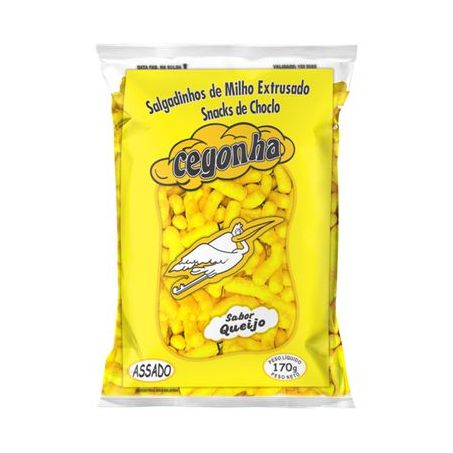 Salgadinho cegonha 170g queijo