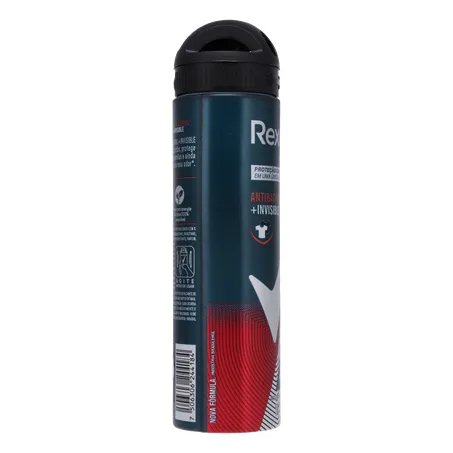 DESODORANTE AEROSSOL REXONA MEN ANTIBACTERIAL INVISIBLE 150ML 360-28