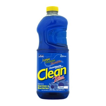 Desinfetante para Uso Geral Clean Plus Floral Frasco 2lt