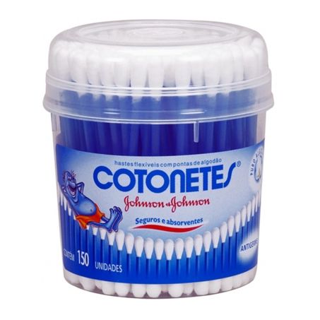 Cotonetes johnson hastes c/150 pote