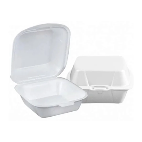 HAMBURGUERA DE ISOPOR BH02 M C/100UN