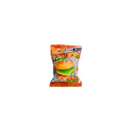 Bala gelatina dip loko burguer 15g