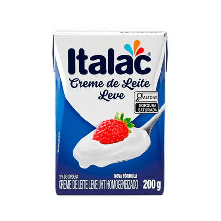 Creme de Leite Italac Leve Caixa 200gr