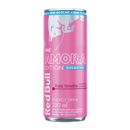 ENERGETICO RED BULL 250ML AMORA SEM ACUCAR