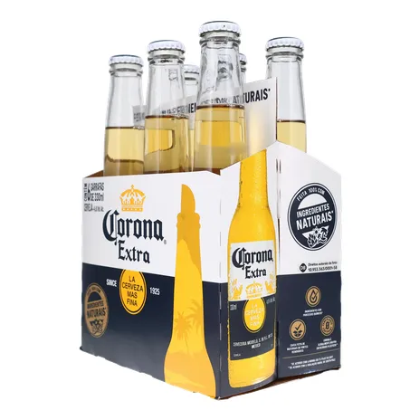 Pack cerveja ln corona extra 330ml c/06 360-5